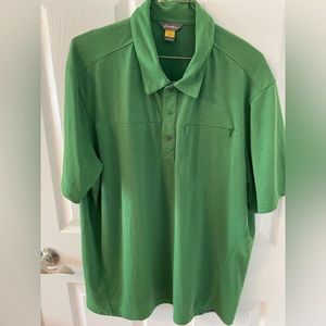 Men’s green Eddie Bauer polo